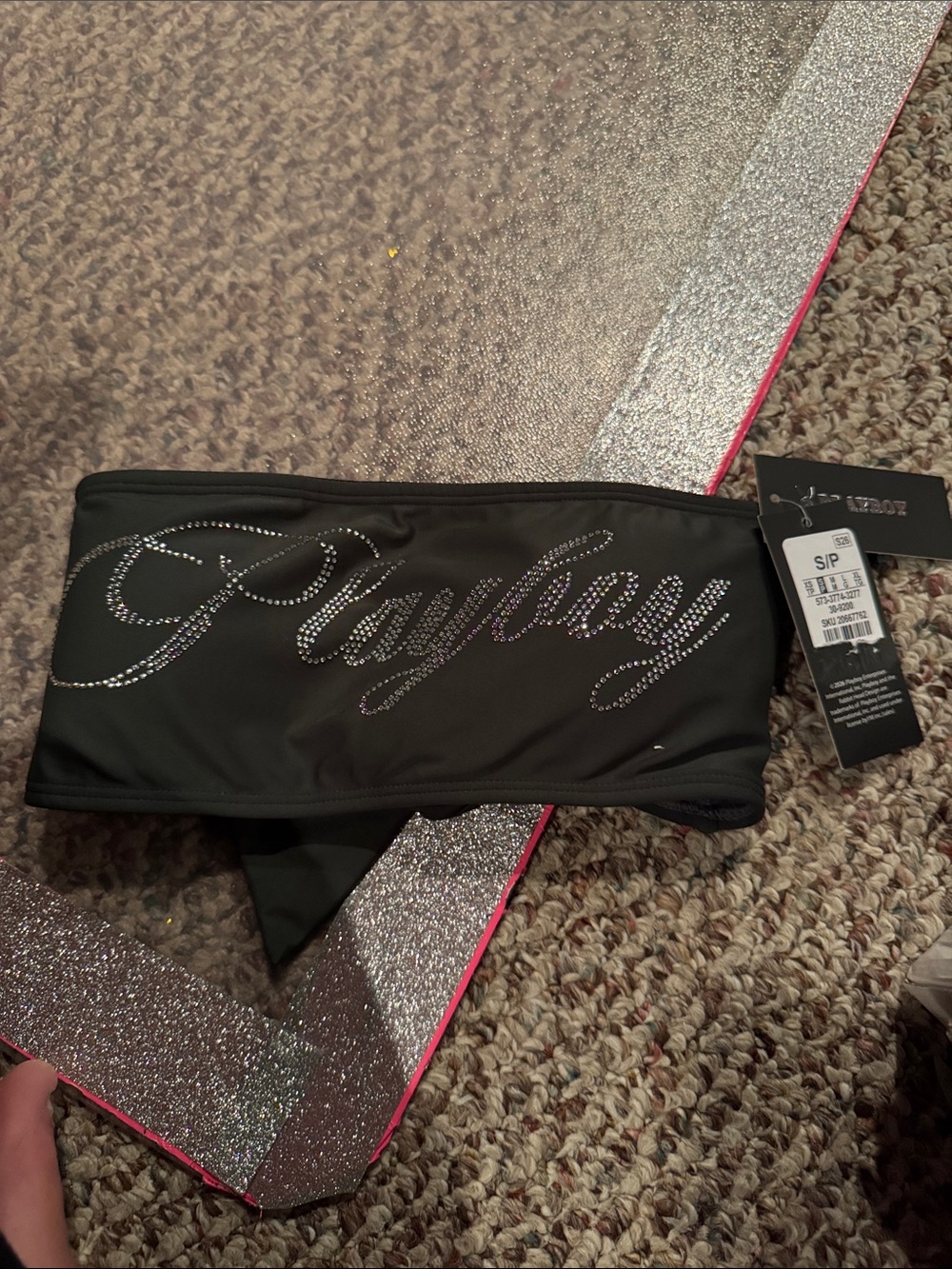BNWT Emerald Green Playbook bikini size Small